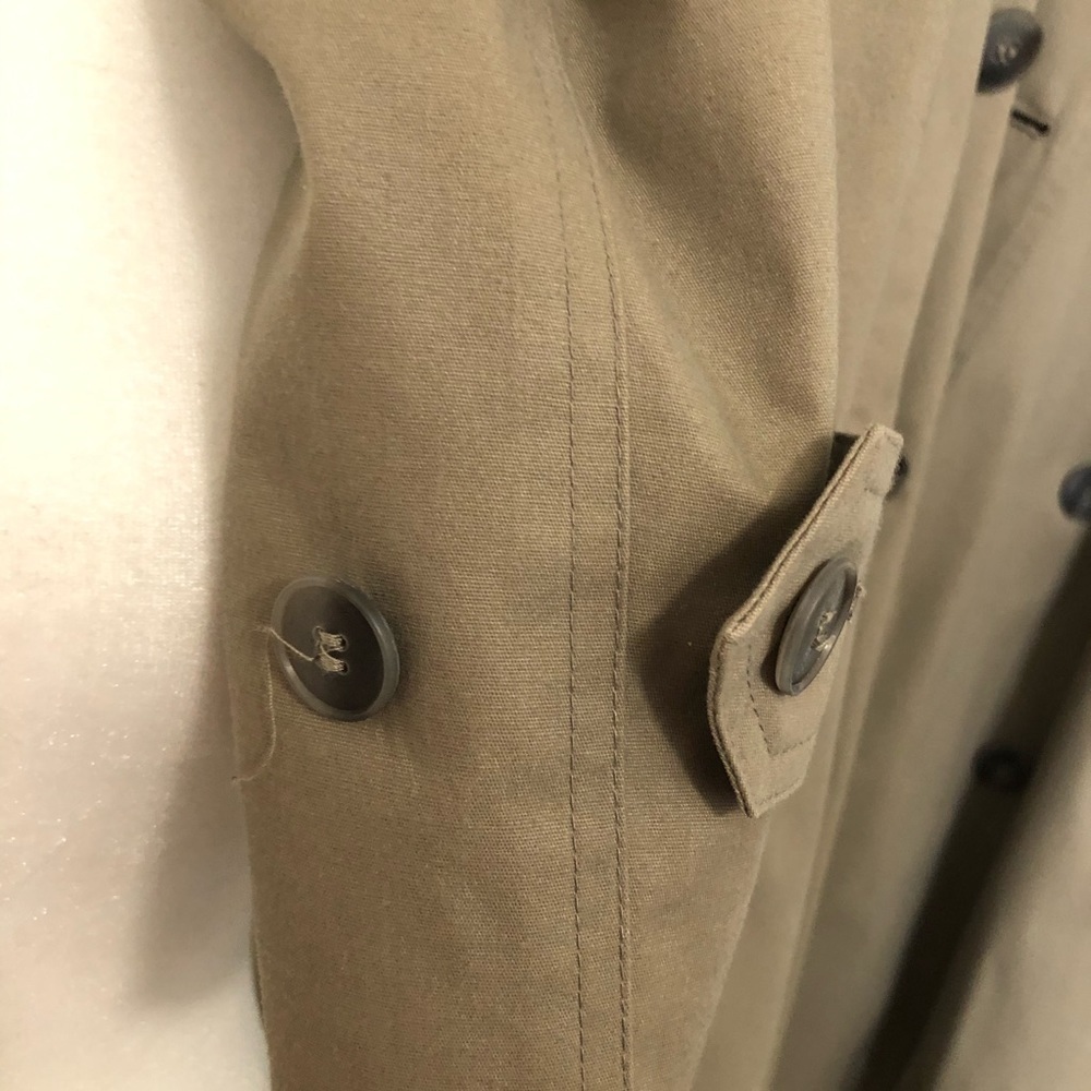 Towne from London Fog Removeable Liner Trench Coat - Picture 3 of 7